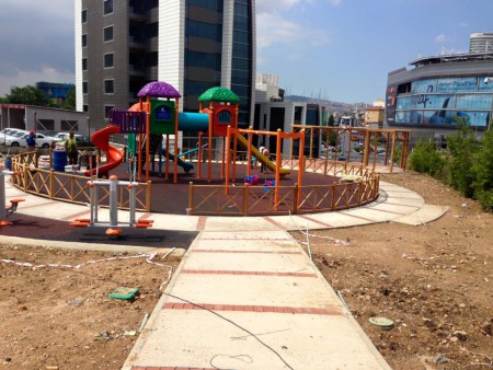 çocuk oyun park imalatı as3 ahşap